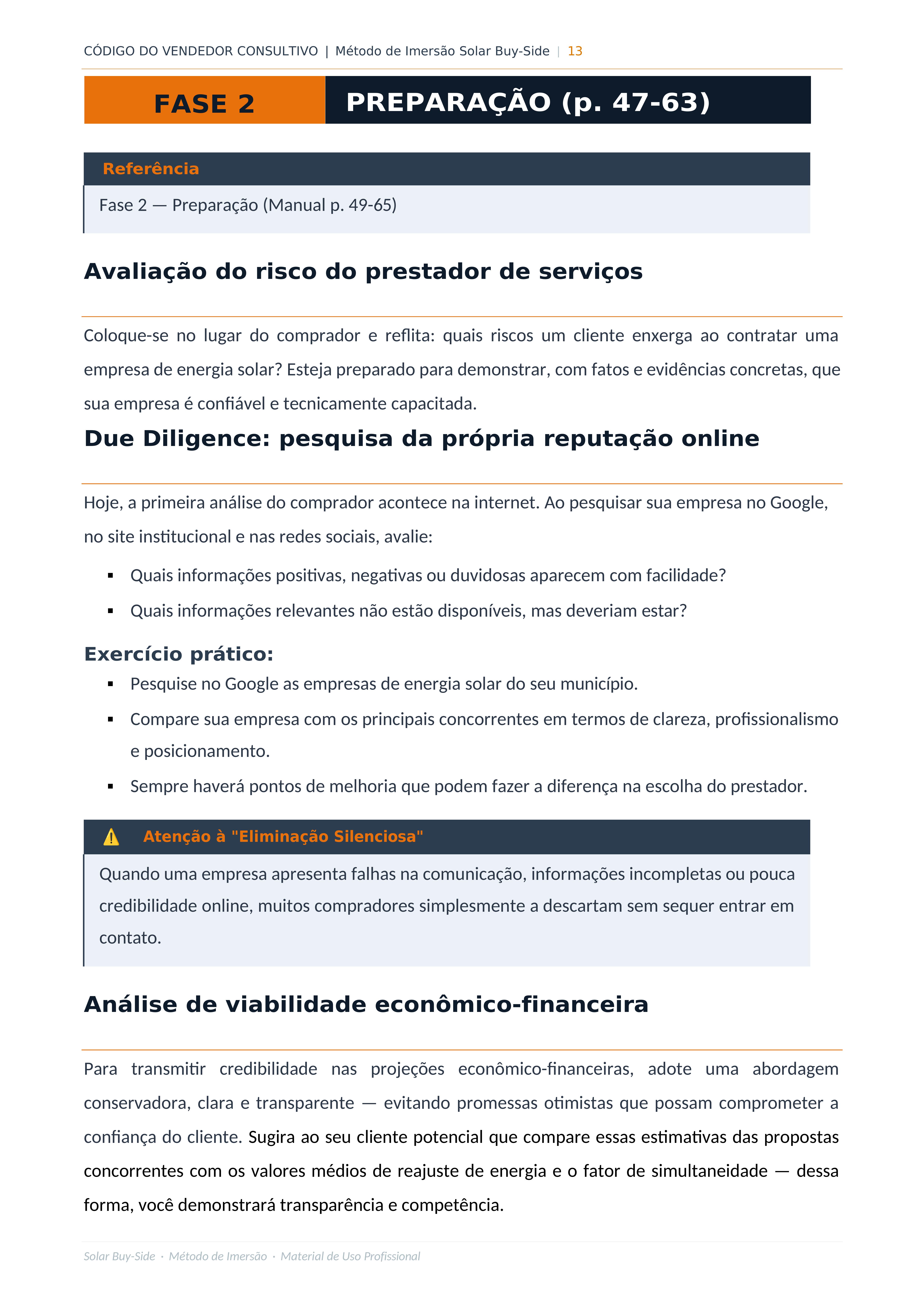 A eliminação silenciosa